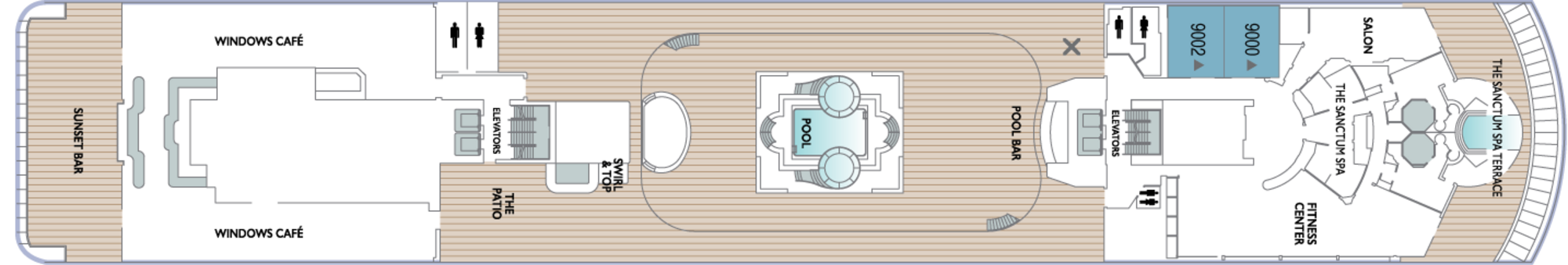 Deck 9 plan